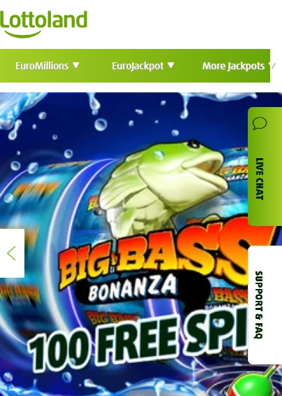 Lottoland Casino Mobile screenshot